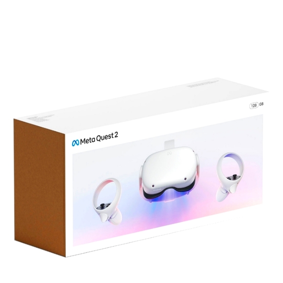Meta Quest 2 — All-In-One Virtual Reality Headset — 128 GB